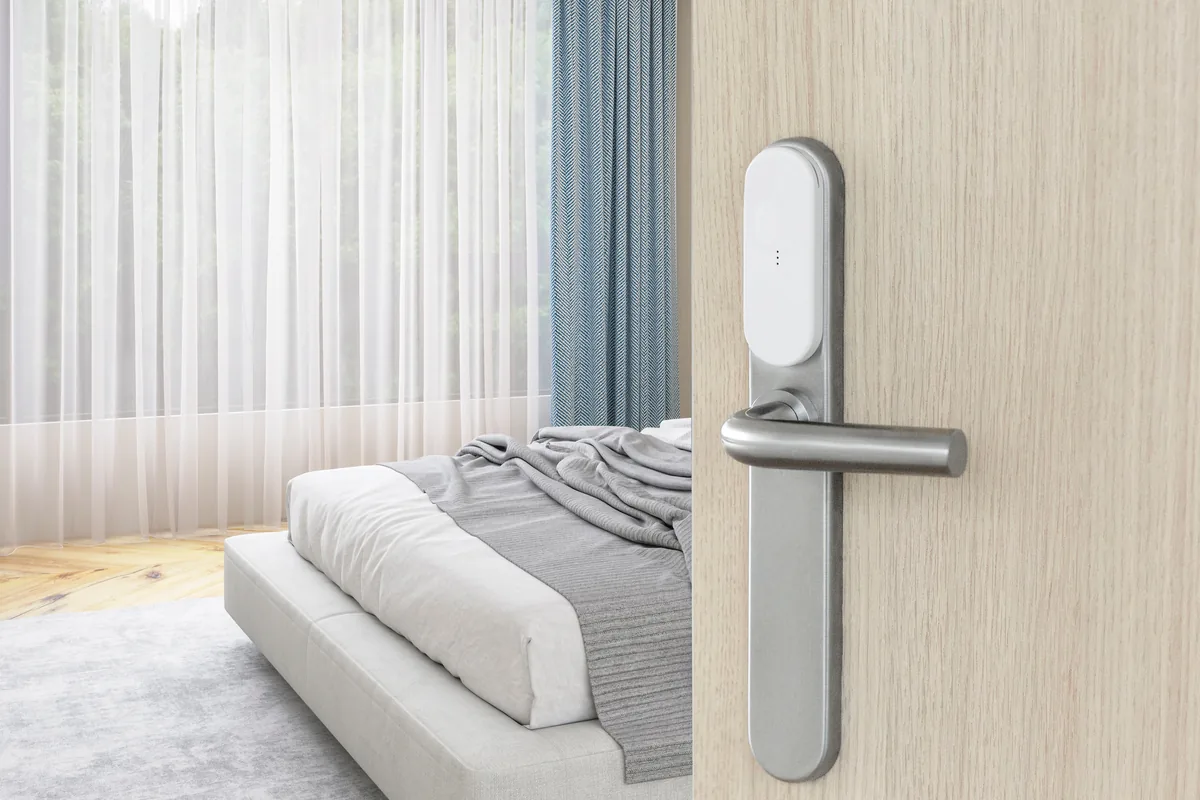 Pokój hotelowy z zamkiem elektronicznym